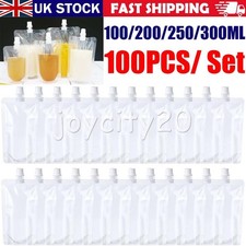 100PCS Stand Up Reusable