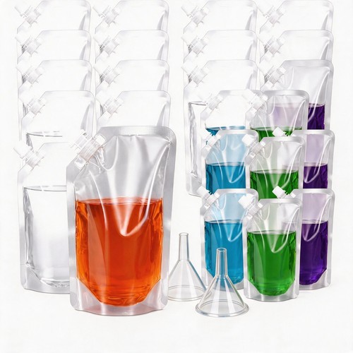 35pcs clear drink - clear,