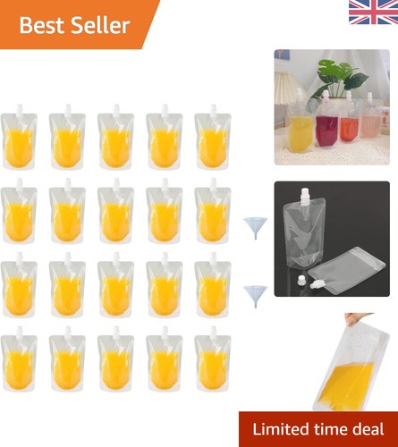 20pcs 500ml reusable drink - 500ml,