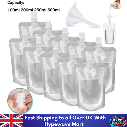 Clear plastic spouted liquid - spouted,