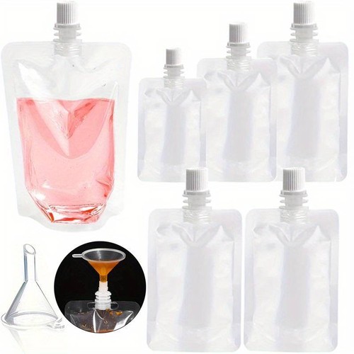 Plastic drink pouch - drink,