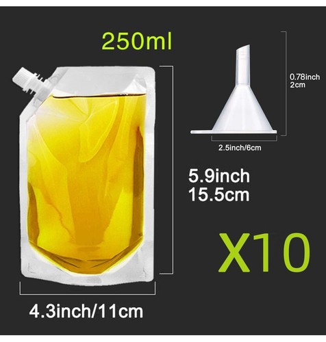 Drink pouches for - drink, festivals