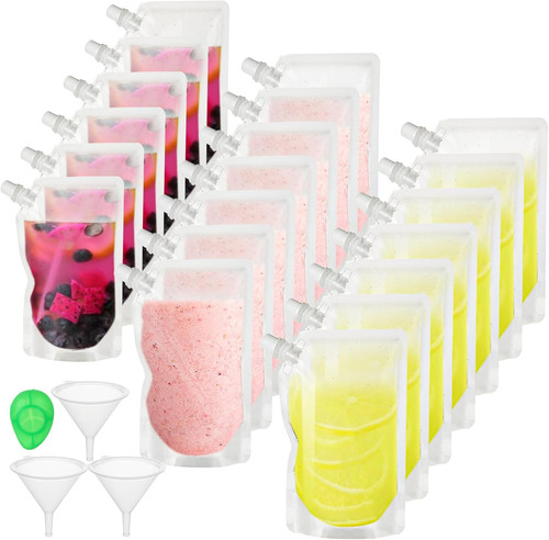 20pcs drink pouches - 20pcs, for
