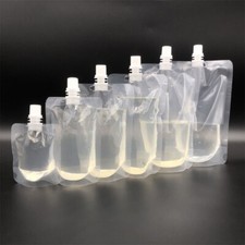 Clear Plastic Spouted Liquid