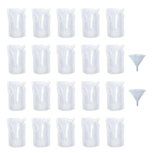 Yukiyi 20pcs 250ml refillable - 20pcs,
