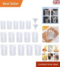 15pcs Refillable Drink Pouches