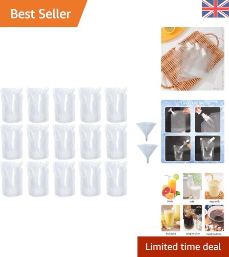 15pcs 500ml refillable - 500ml, drink