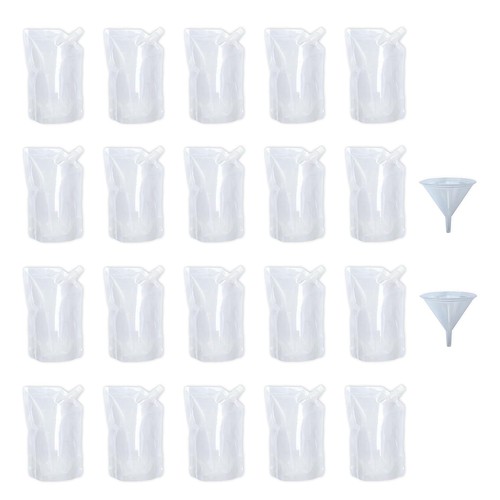 Yukiyi 20pcs 500ml - , refillable