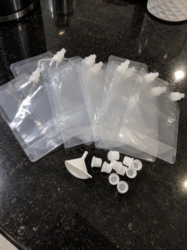 10x 500ml refillable - 10x,
