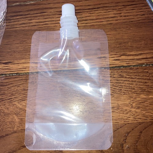 100ml drink pouches - 10,